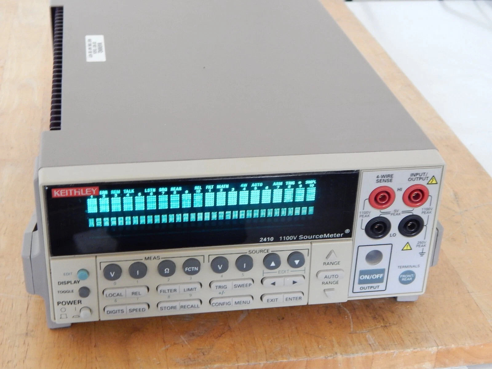Keithley 2410 1100V SourceMeter High Voltage Keithley 2410 1100V SourceMeter High Voltage